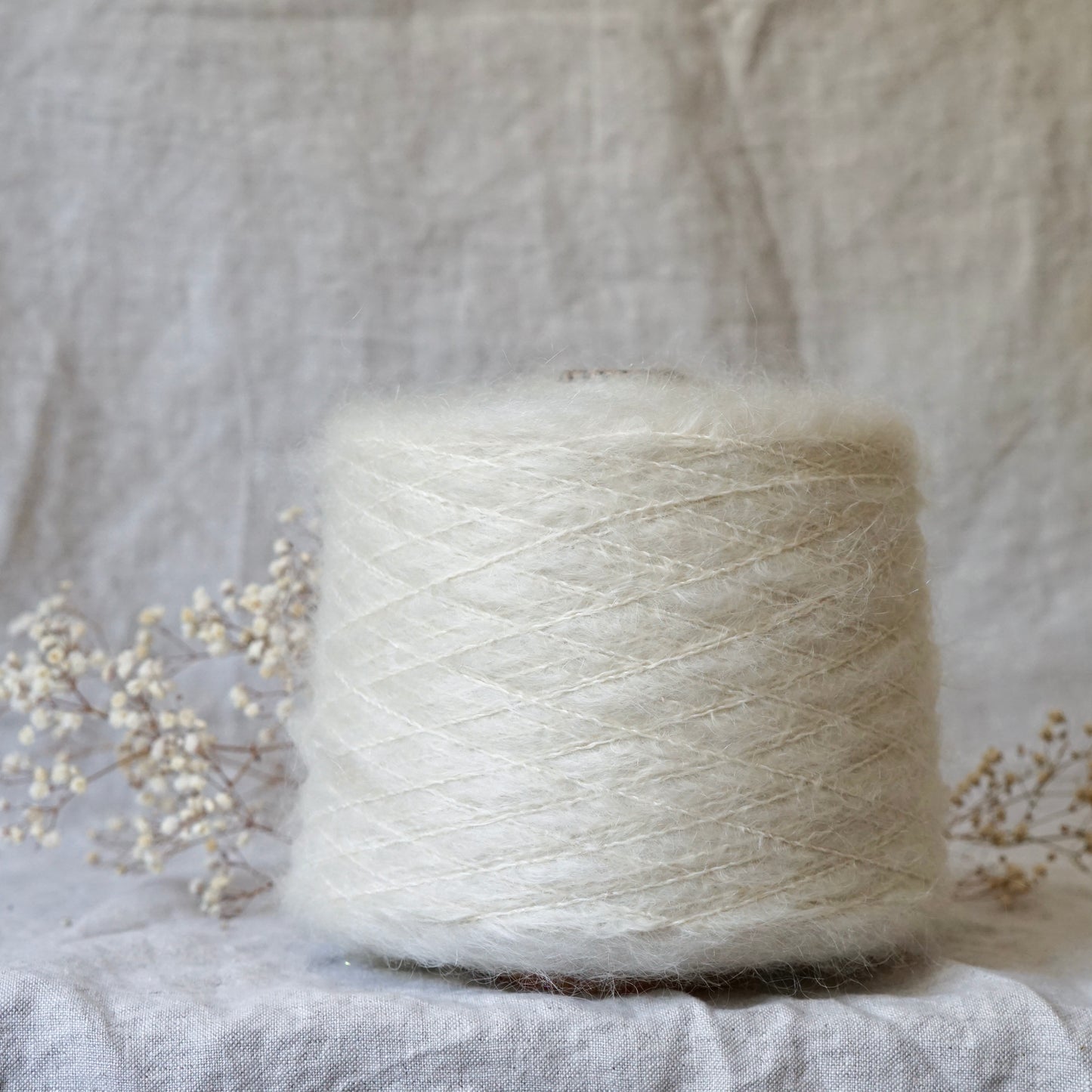 Brushed Mohair Yarn - The Unusual Pear