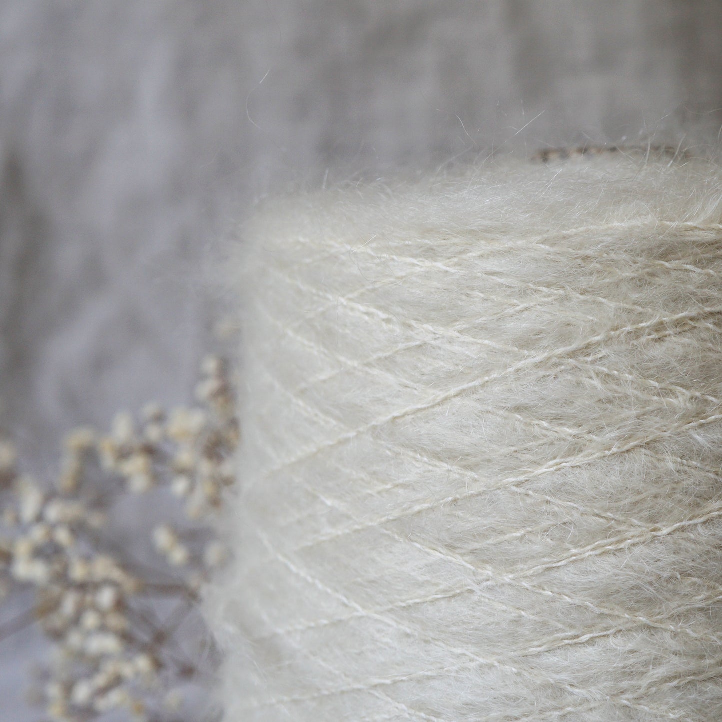 Brushed Mohair Yarn - The Unusual Pear