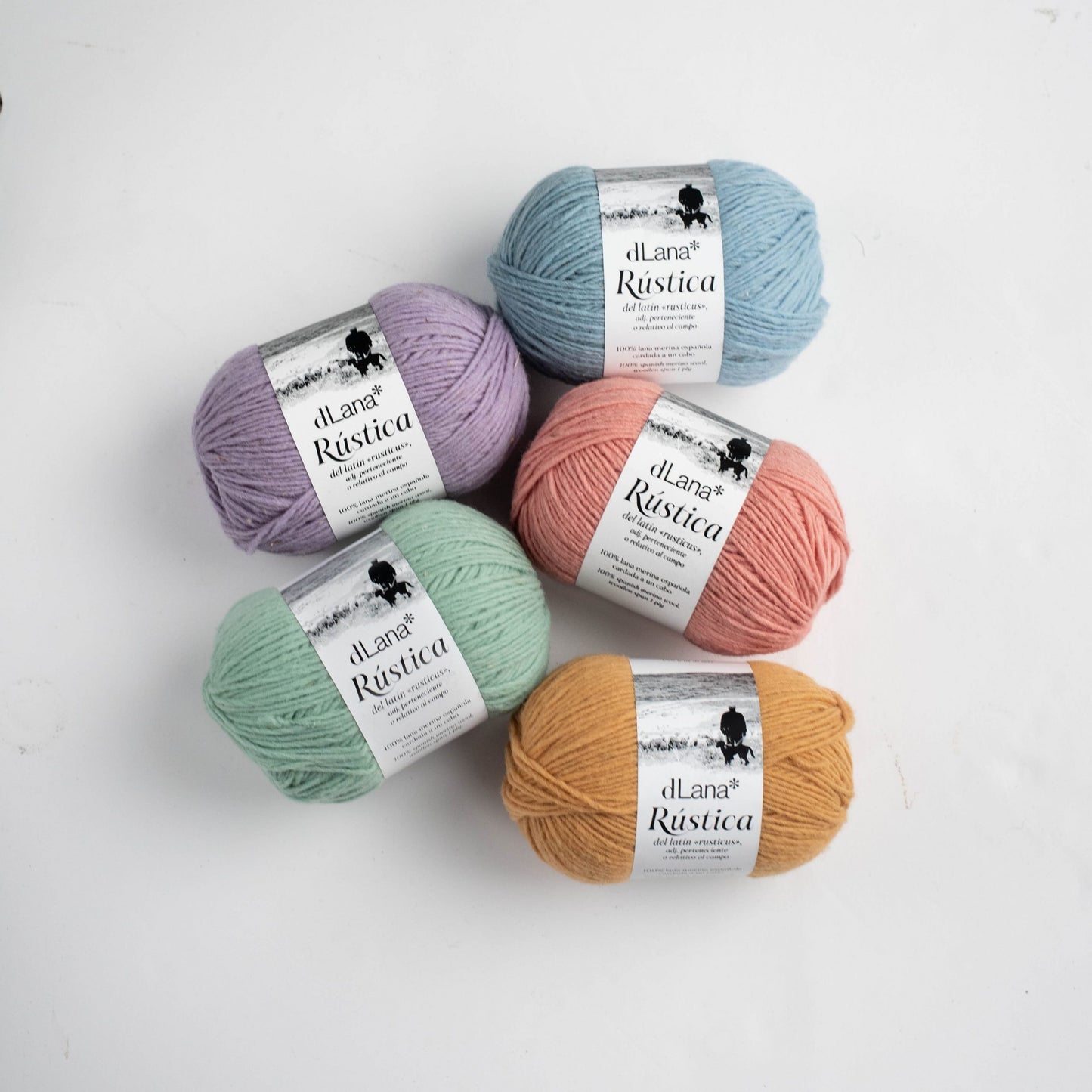 Rustic Wool Yarn - Pastels