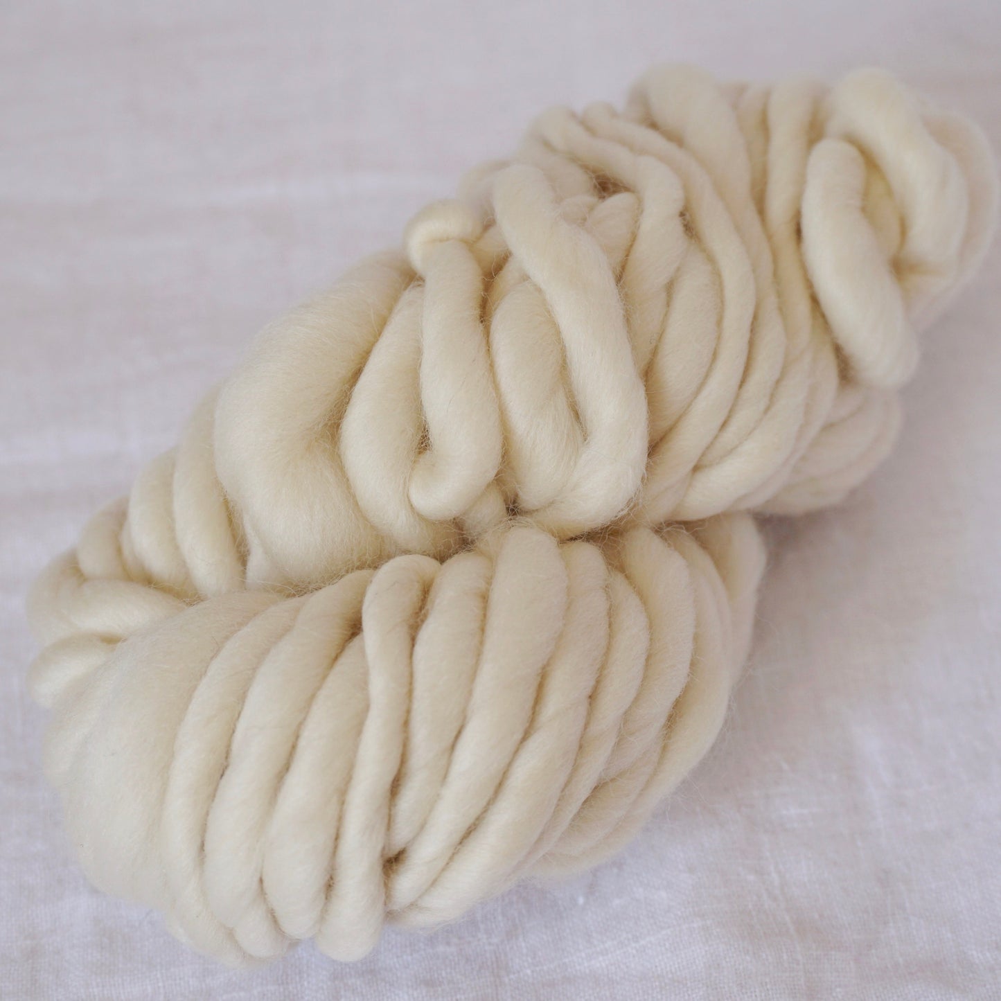 Hand Spun Yarn - Cosmic White - The Unusual Pear